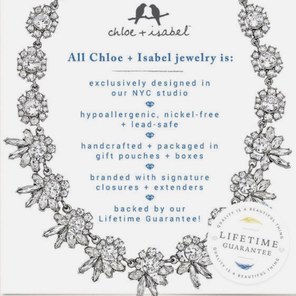 Chloe + Isabel Bead + Chain Multi-Wrap Bracelet Blush B079PH NEW in Dust Bag - Picture 7 of 8